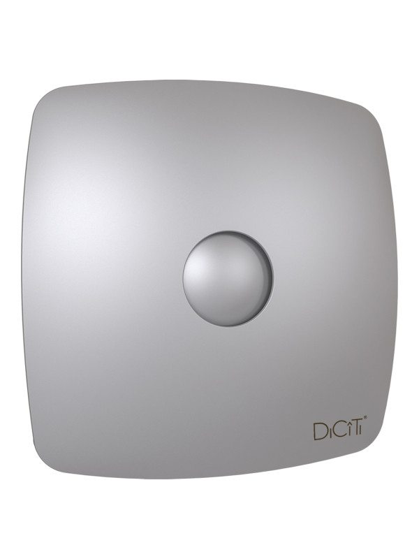 RIO 4C gray metal, Вентилятор осевой вытяжной с обратным клапаном D 100, декоративный RIO 4C gray metal, Вентилятор осевой вытяжной с обратным клапаном D 100