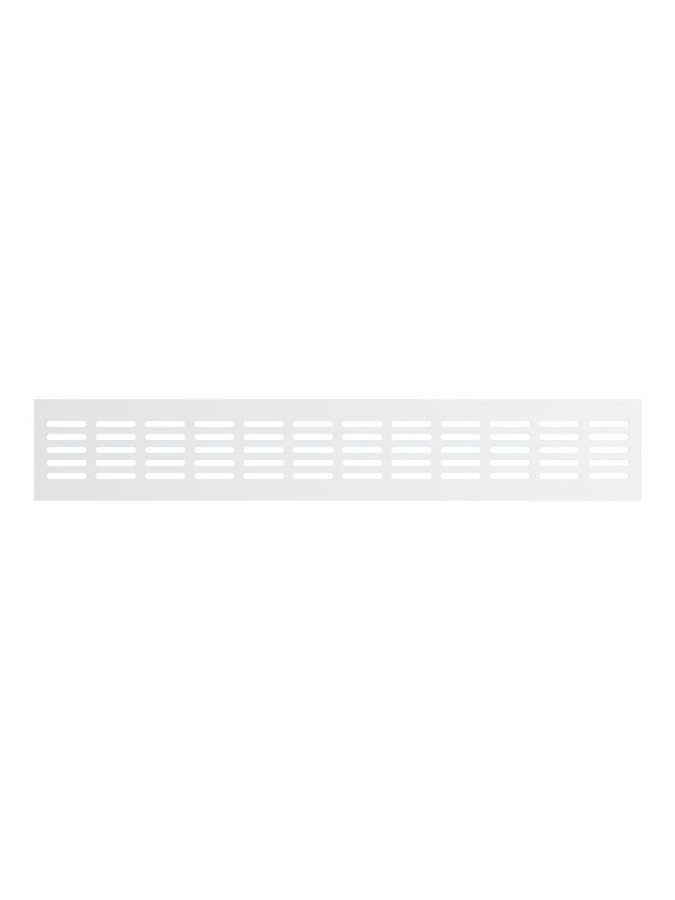 4808DP Al, Решетка переточная алюм. с покрытием полим.эмалью 480х80 