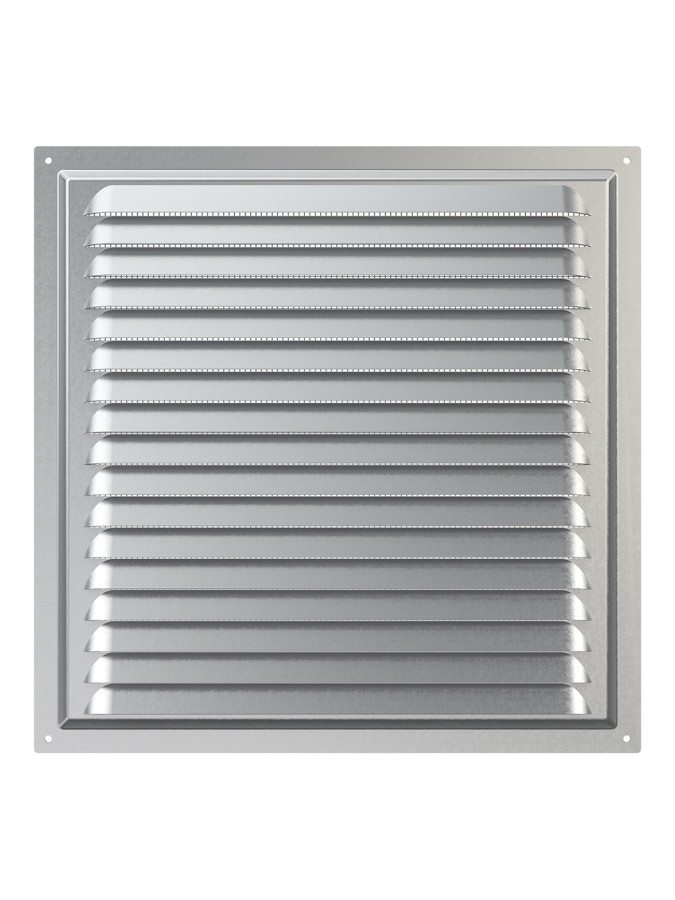 3030МЦ, Решетка вентиляционная вытяжная стальная с оцинкованным покрытием 300х300 3030МЦ