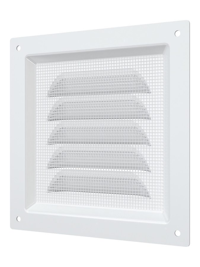 1212МЭ, Решетка вентиляционная вытяжная стальная с покрытием полимерной эмалью 125х125 1212МЭ