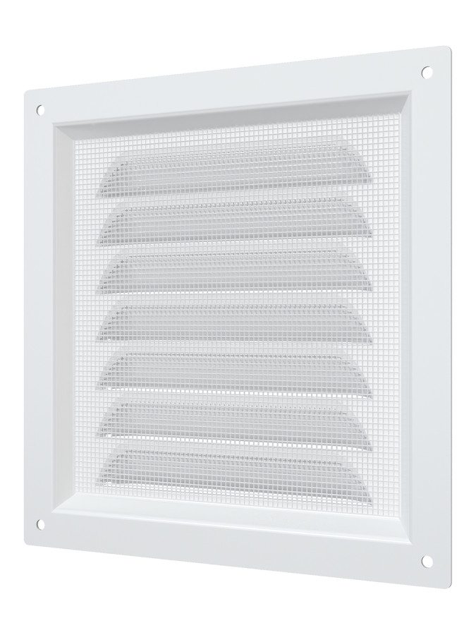 1515МЭ, Решетка вентиляционная вытяжная стальная с покрытием полимерной эмалью 150х150 1515МЭ