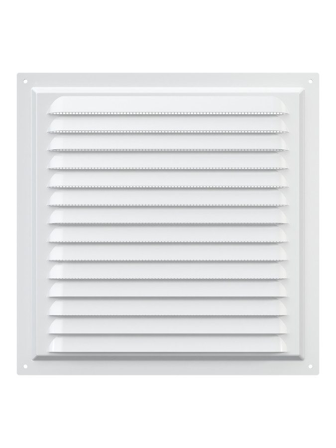 2525МЭ, Решетка вентиляционная вытяжная стальная с покрытием полимерной эмалью 250х250 2525МЭ