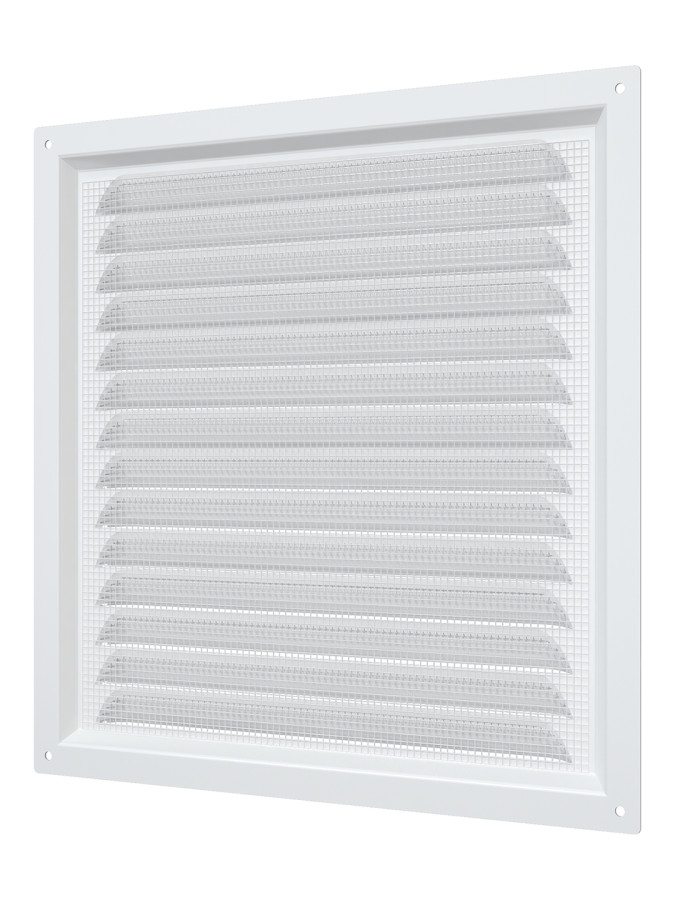 2525МЭ, Решетка вентиляционная вытяжная стальная с покрытием полимерной эмалью 250х250 2525МЭ
