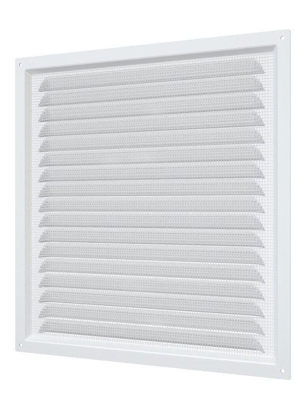 3030МЭ, Решетка вентиляционная вытяжная стальная с покрытием полимерной эмалью 300х300 3030МЭ