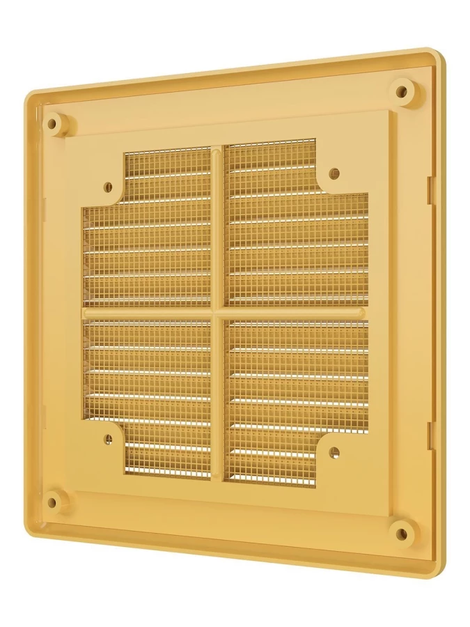 Решетка вентиляционная вытяжная АБС 150х150, беж. 1515Р 1515Р беж