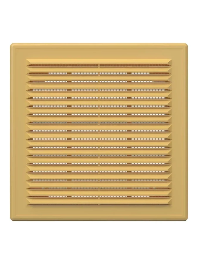 Решетка вентиляционная вытяжная АБС 208х208, беж. 2121Р 2121Р беж