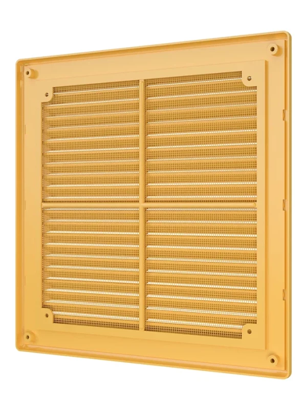 Решетка вентиляционная вытяжная АБС 249х249, беж. 2525Р 2525Р беж