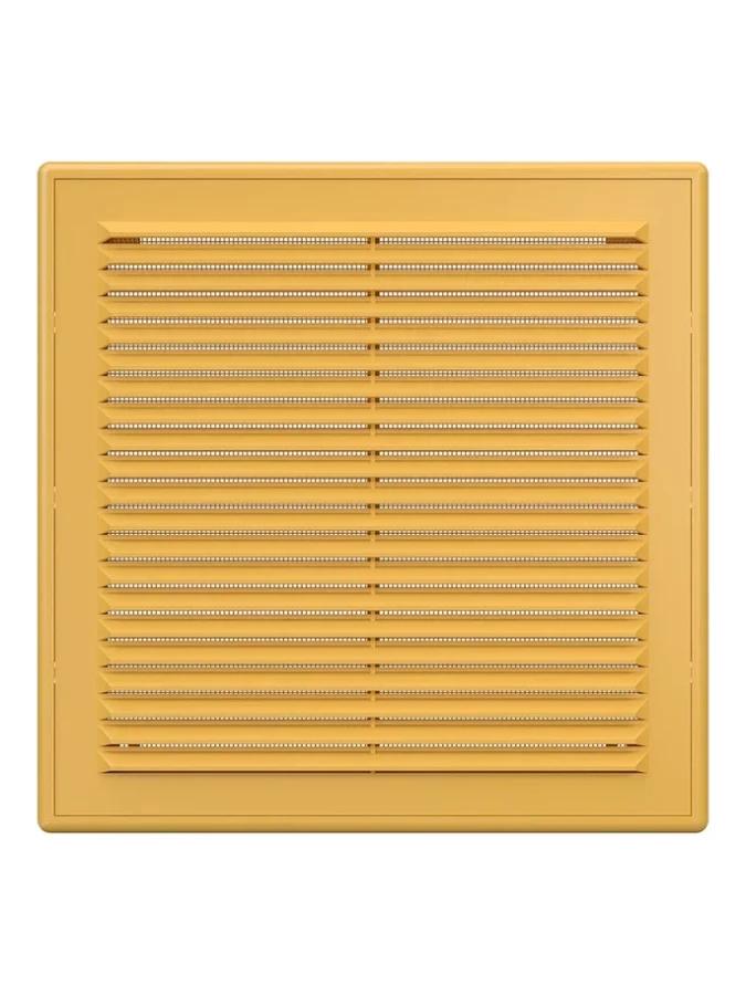 Решетка вентиляционная вытяжная АБС 249х249, беж. 2525Р 2525Р беж