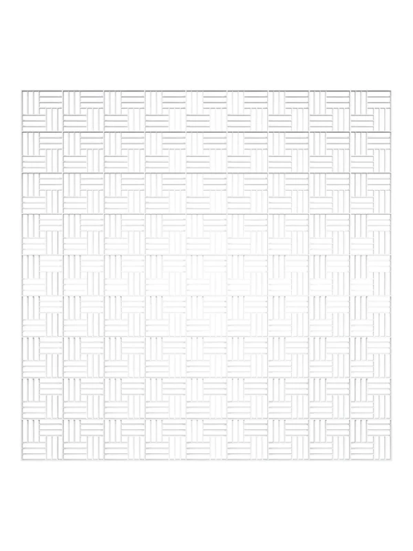 Решетка вентиляционная декоративная потолочная 595х595, бел,П6060ДП fusion, П6060ДП fusion