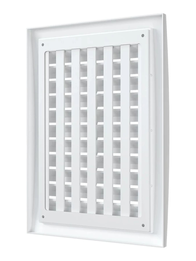 Решетка вентиляционная регулируемая АБС 180х250, 1825РРП, 1825РРП