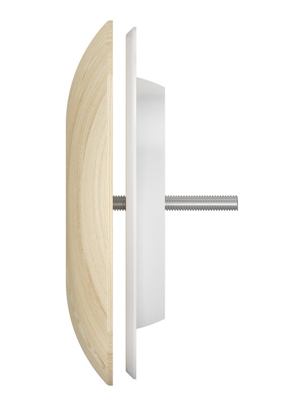 15DW pine,, Анемостат приточно-вытяжной регулируемый для бань и саун, с фланцем D150 (СОСНА) 15DW