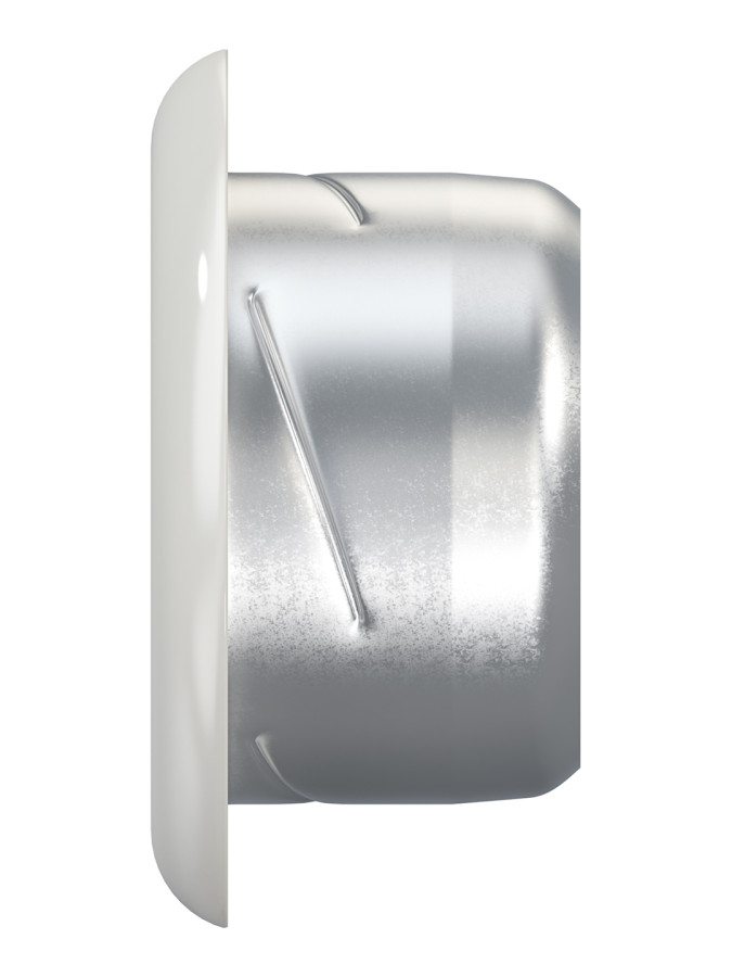 12,5DUM, Анемостат приточно-вытяжной разъемный с фланцем окрашенный металл D125 12,5DUM