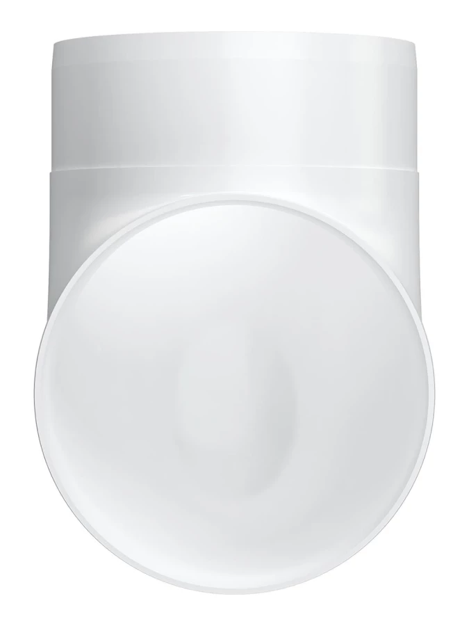 Колено круглое пластик 90°, D100, 10ККП 10ККП