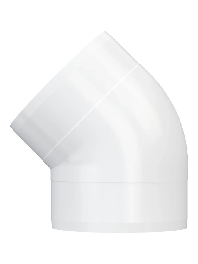 Колено круглое пластик 45°, D160, 16ККП 45° 16ККП 45°