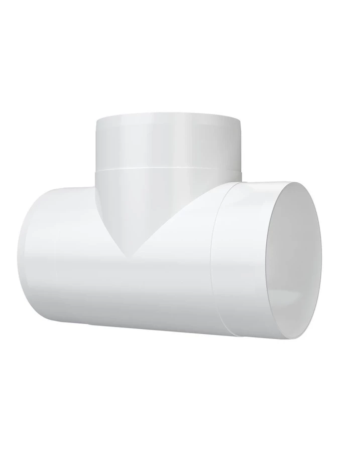 Тройник Т-образный пластик D100,10ТП 10ТП
