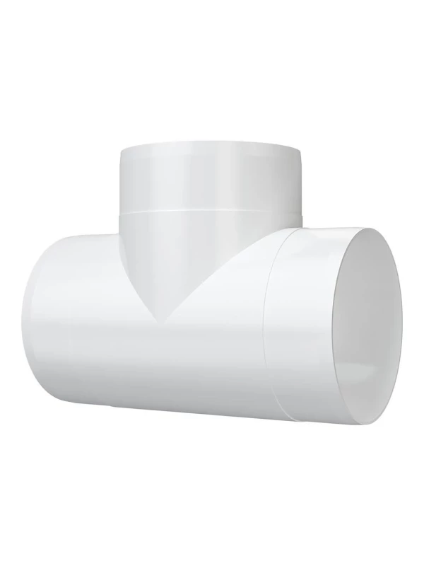 Тройник Т-образный пластик D100,10ТП 10ТП