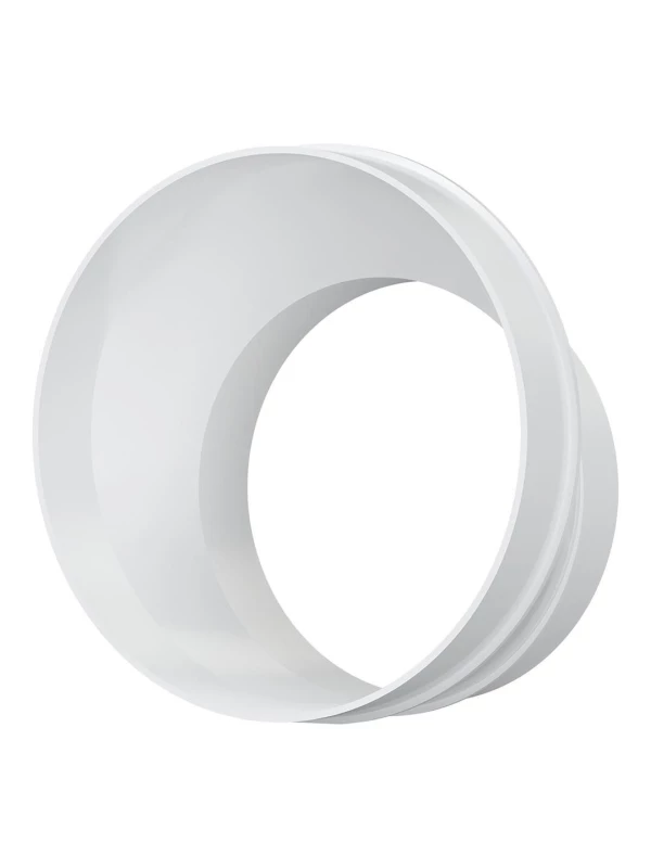 Соединитель эксцентриковый круглого воздуховода с круглым пластик D100/125, 1012,5РЭП 1012,5РЭП