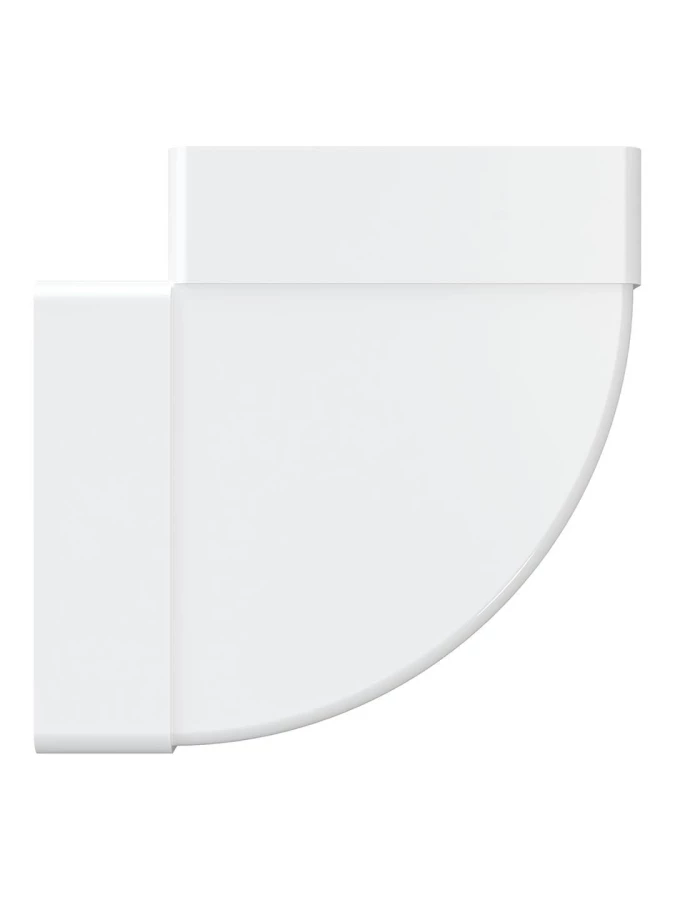 511КГП, Колено горизонтальное пластик 90°, 55х110 511КГП,