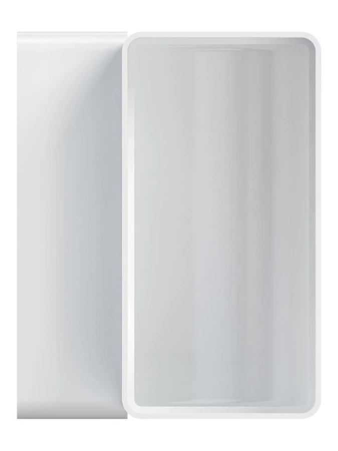 511КВП, Колено вертикальное пластик 90°, 55х110 511КВП