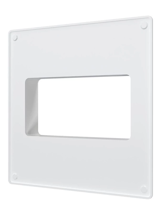 Площадка торцевая пластиковая 150х150 фланец 55х110,511ПТП 