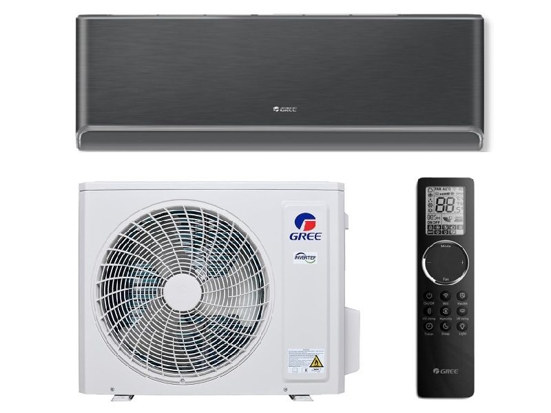 Airy Inverter R32 black GWH24AVEXF-K6DNA1A